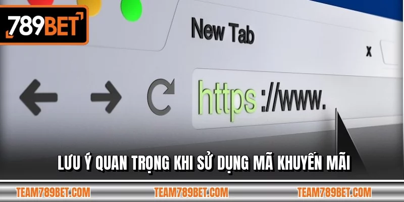 Lưu ý quan trọng khi sử dụng mã khuyến mãi